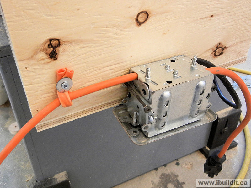 wiring up the router